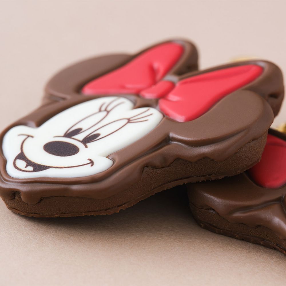 【キューポット】バッグチャーム/ミニーマウス　チョコレートケーキ