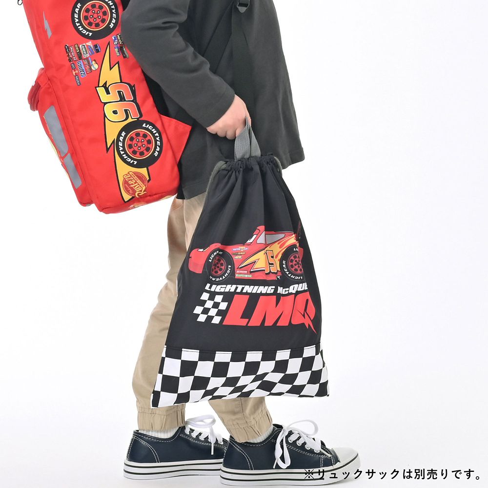 【キッズ用】ライトニング・マックィーン 巾着(L) Back to School