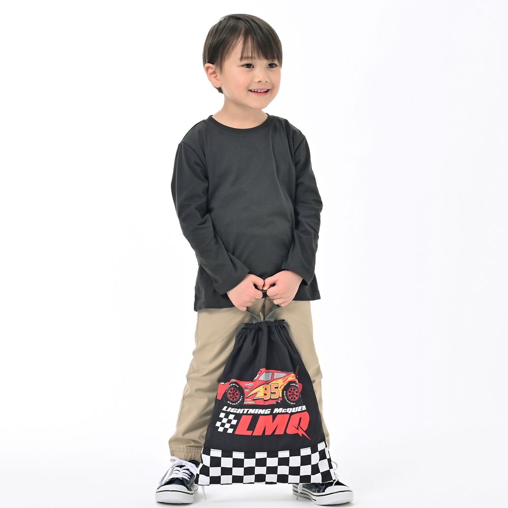 【キッズ用】ライトニング・マックィーン 巾着(L) Back to School