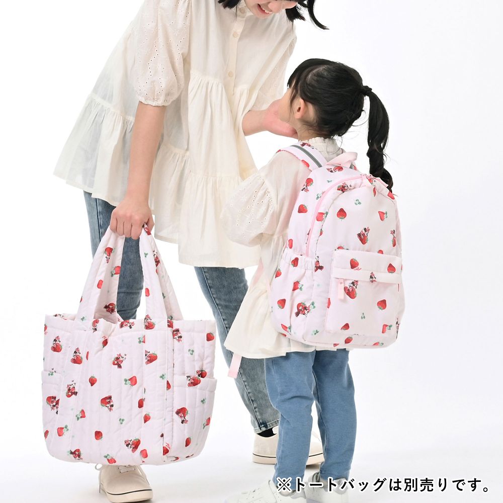 【キッズ用】ミニー リュックサック・バックパック いちごハグ Back to School