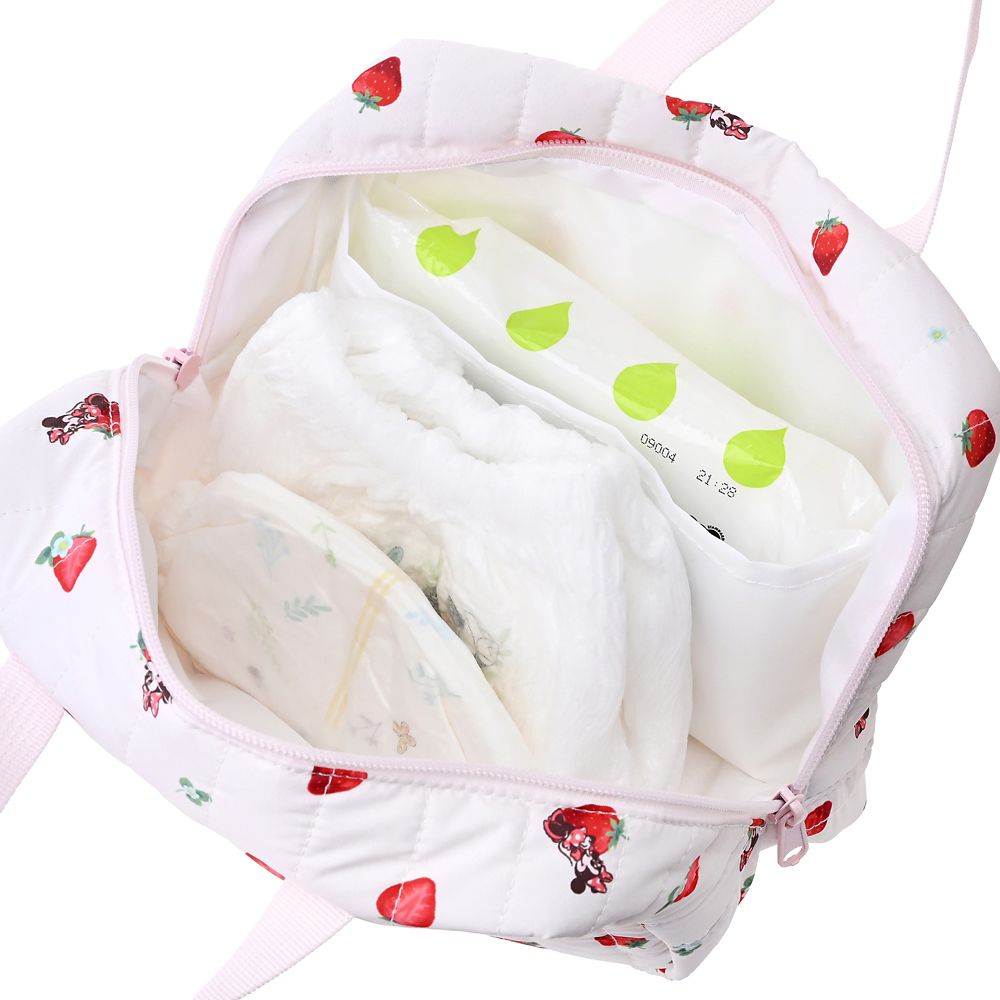 ミニー ポーチ おむつ用 いちごハグ