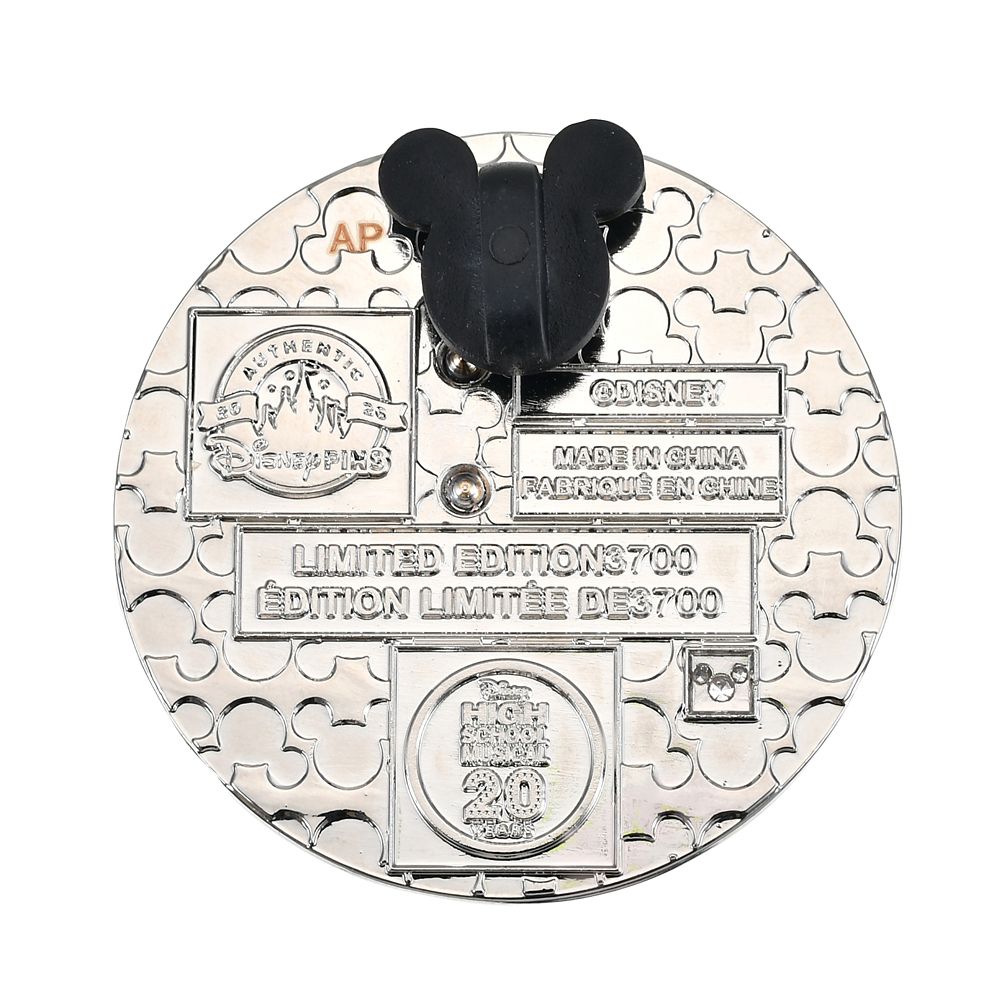 ハイスクール・ミュージカル ピンバッジ 20th アニバーサリー ハイスクール・ミュージカル