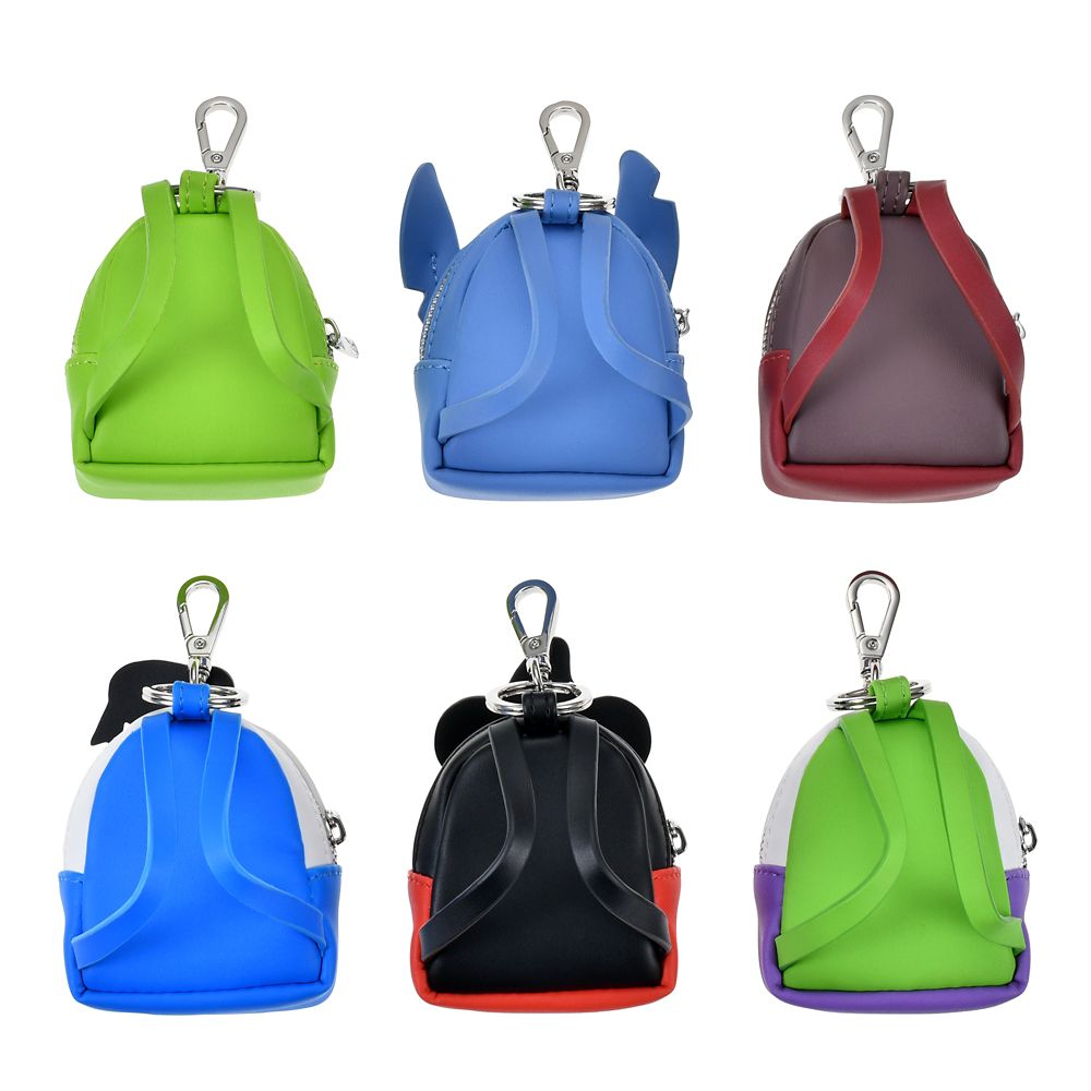 【Loungefly】ディズニーキャラクター シークレットバッグチャーム ポーチタイプ バックパック風