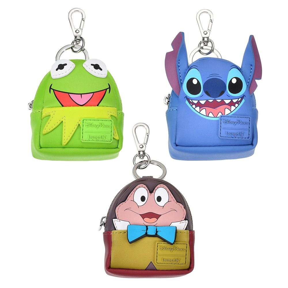 【Loungefly】ディズニーキャラクター シークレットバッグチャーム ポーチタイプ バックパック風