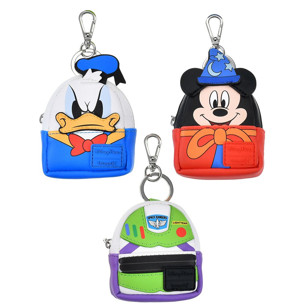 【Loungefly】ディズニーキャラクター シークレットバッグチャーム ポーチタイプ バックパック風