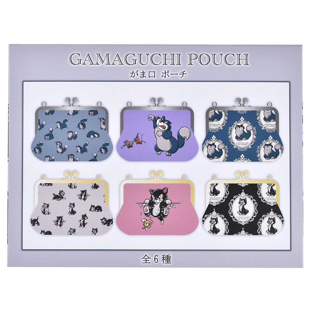 ディズニーキャラクター シークレットポーチ がまぐち チェーン付き DISNEY CAT DAY 2026