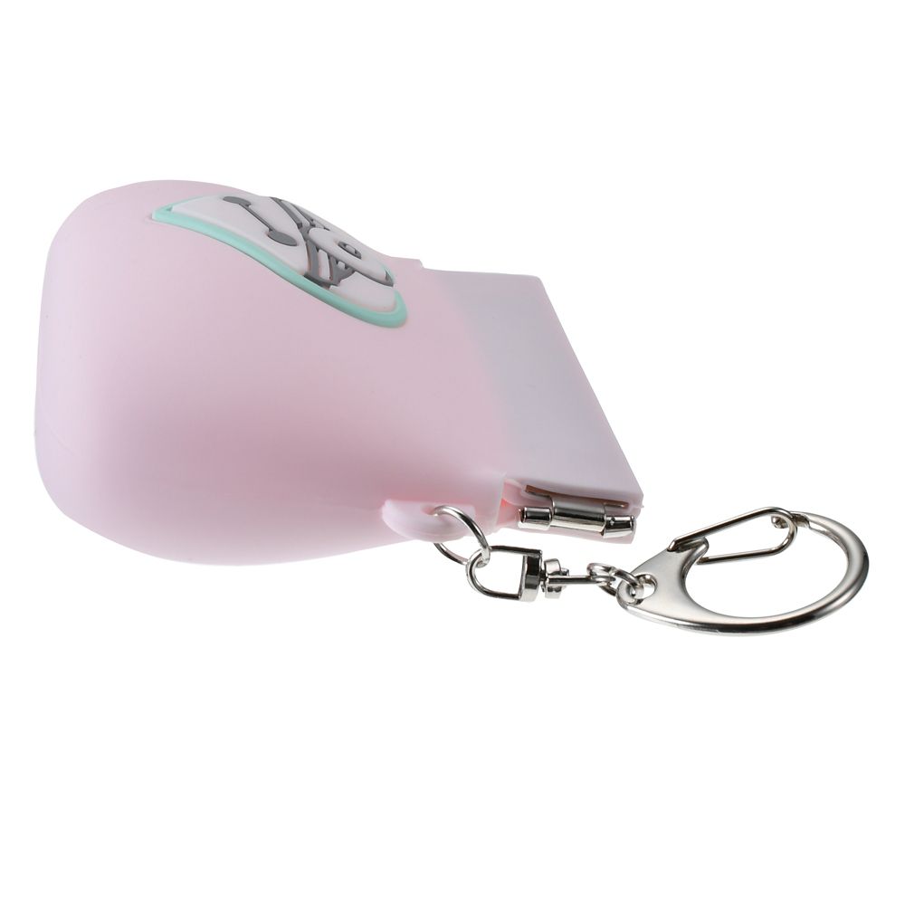 ベイマックス ポーチ(S) ダスト用 キーホルダータイプ ピンク CARE ROBOT BAYMAX