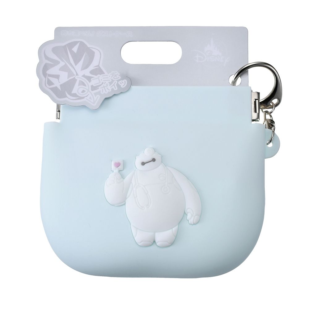 ベイマックス ポーチ(M) ダスト用 キーホルダータイプ ブルー CARE ROBOT BAYMAX