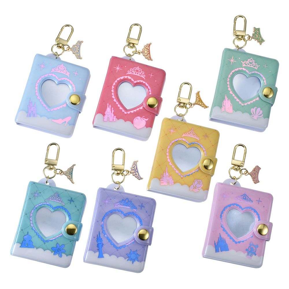 ディズニープリンセス シークレットキーホルダー ホルダータイプ アルバム クリア窓 オーロラ