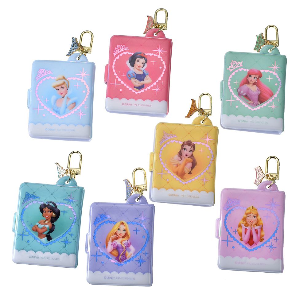 ディズニープリンセス シークレットキーホルダー ホルダータイプ アルバム クリア窓 オーロラ