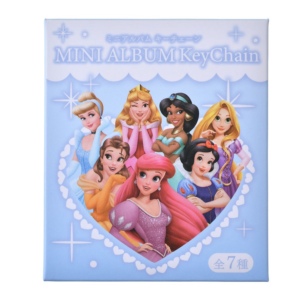 ディズニープリンセス シークレットキーホルダー ホルダータイプ アルバム クリア窓 オーロラ