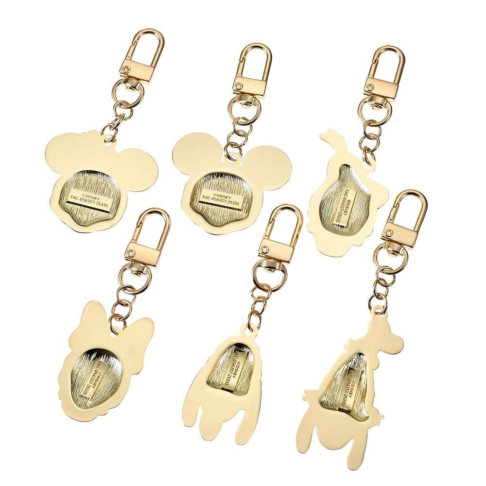 ミッキー＆フレンズ シークレットキーチェーン レトロ フェイス