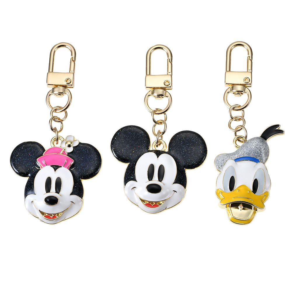 ミッキー＆フレンズ シークレットキーチェーン レトロ フェイス