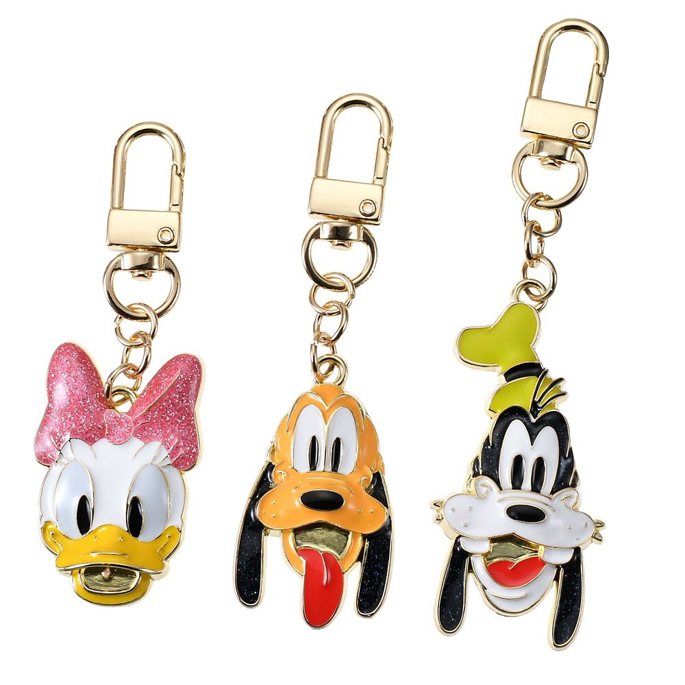 ミッキー＆フレンズ シークレットキーチェーン レトロ フェイス