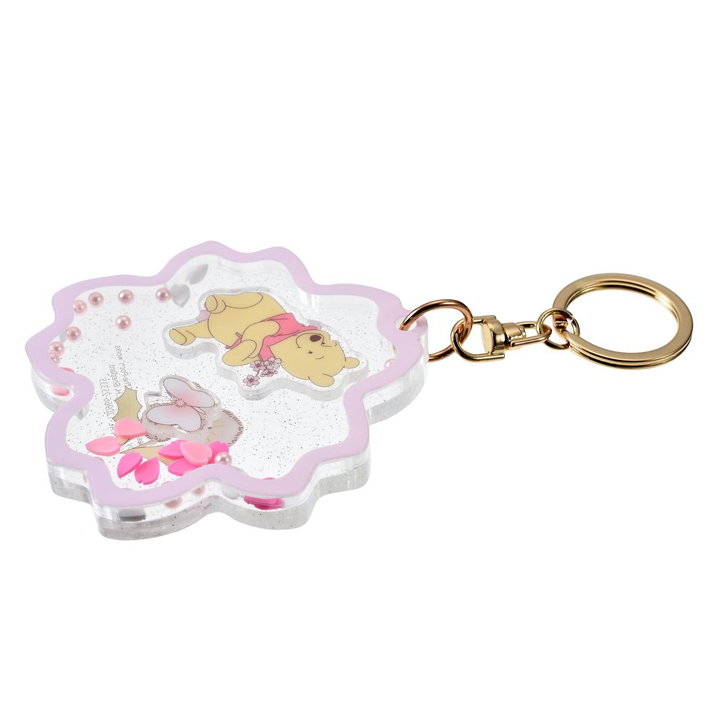 ディズニーキャラクター シークレットキーホルダー 桜 シャカシャカ