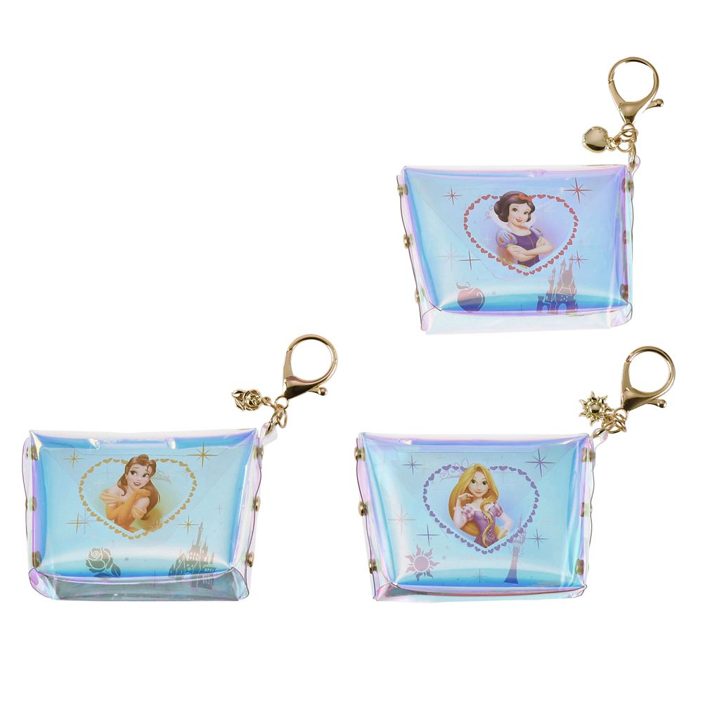ディズニープリンセス シークレットポーチ オーロラクリア キーホルダータイプ