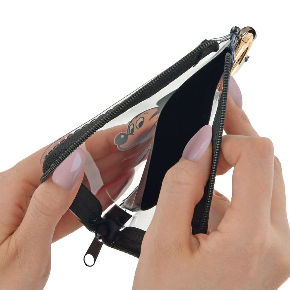 ディズニーキャラクター シークレットウォレット カラビナ付き