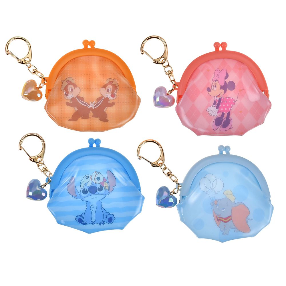 ディズニーキャラクター シークレットポーチ がまぐち キーホルダータイプ パターン