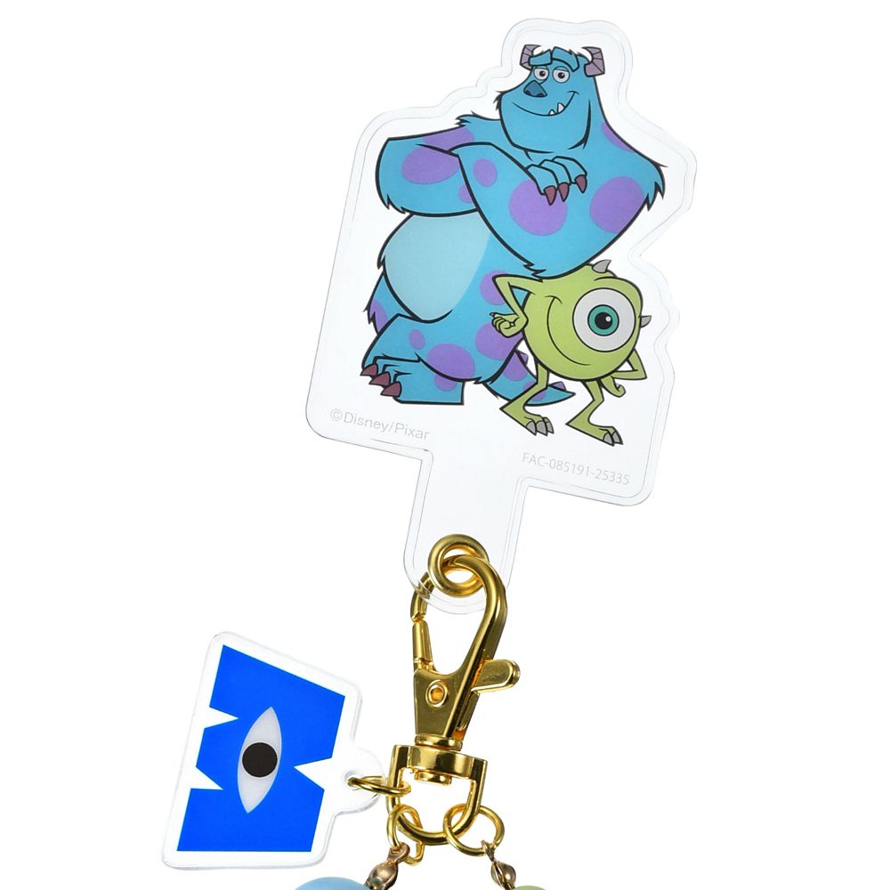 サリー＆マイク ストラップ スマートフォン用 ゴロゴロビーズ 手ぶらGoods