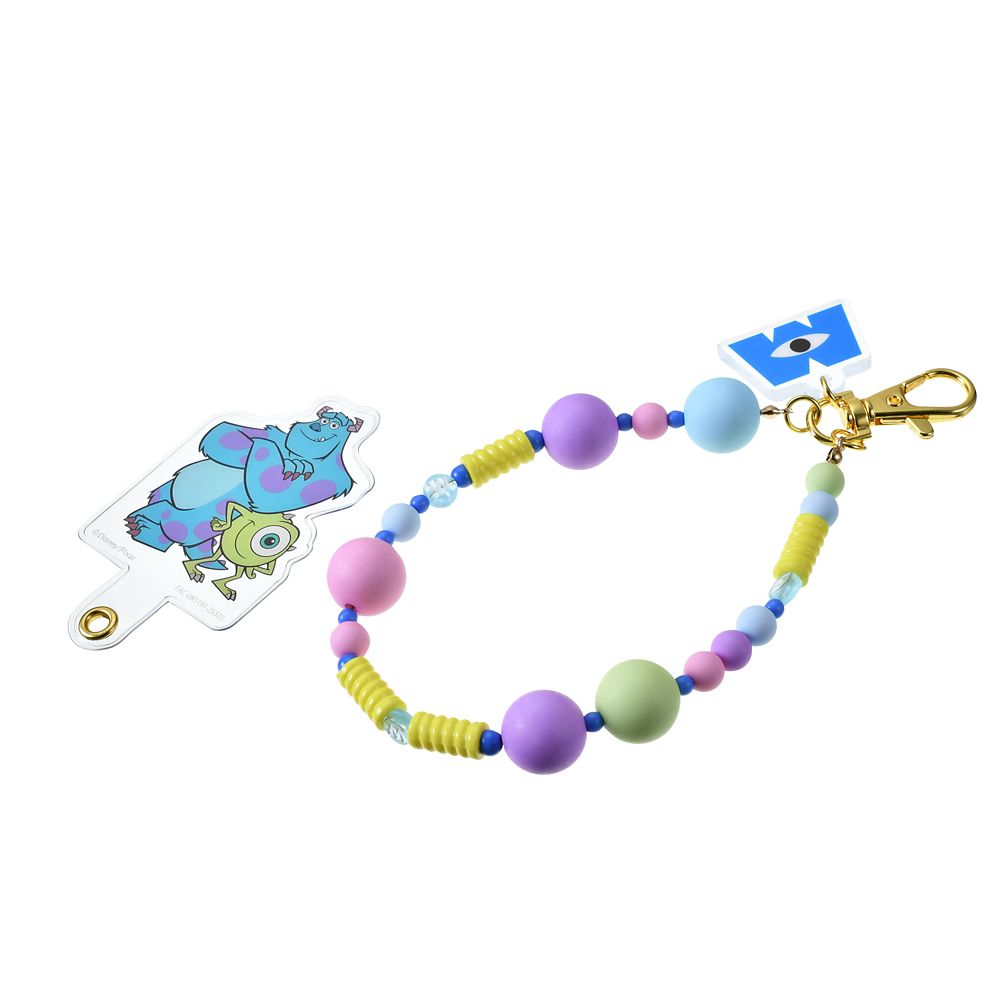 サリー＆マイク ストラップ スマートフォン用 ゴロゴロビーズ 手ぶらGoods