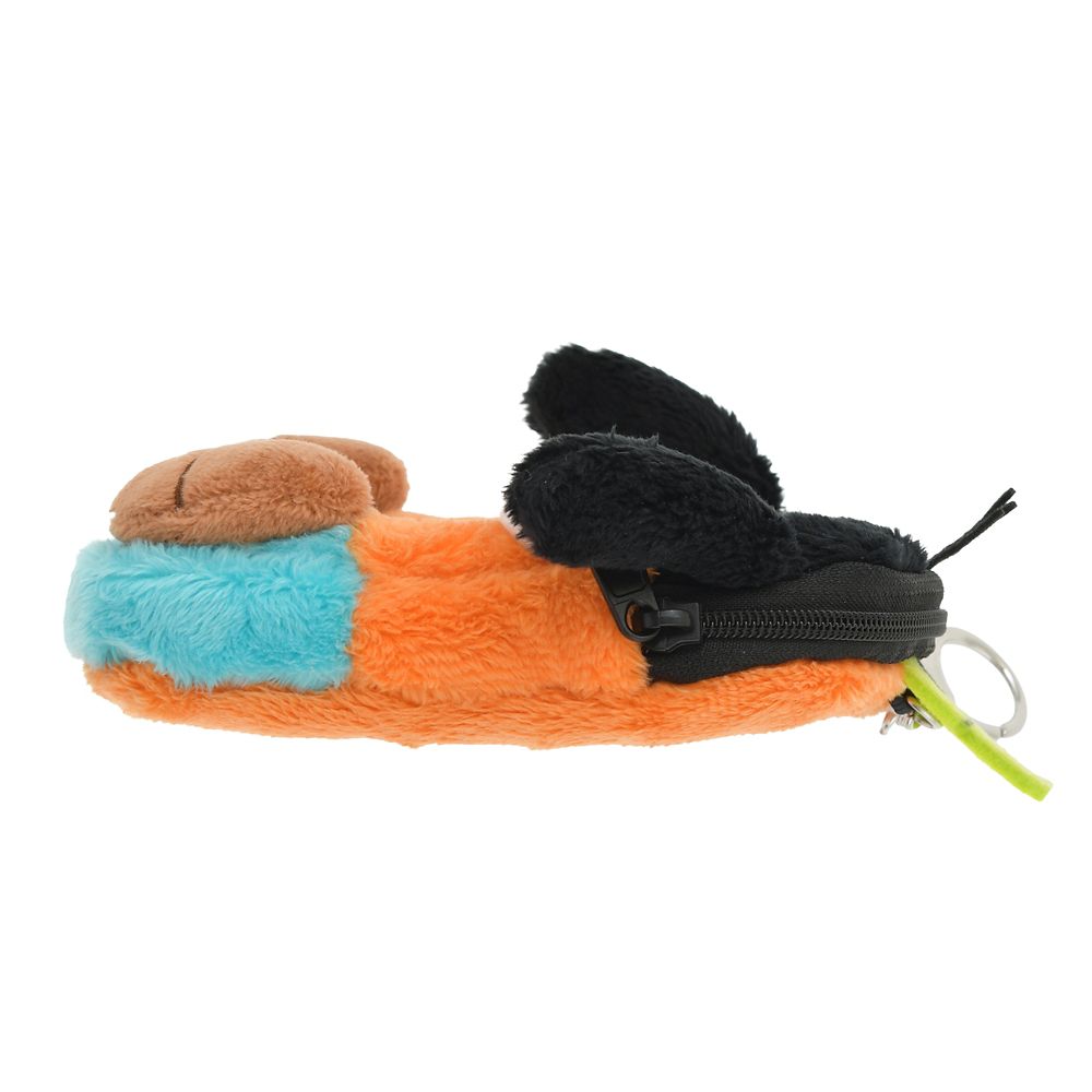 グーフィー カードケース キーホルダータイプ クリア窓 ふわふわ ときめいて