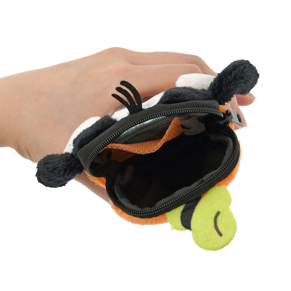 グーフィー カードケース キーホルダータイプ クリア窓 ふわふわ ときめいて