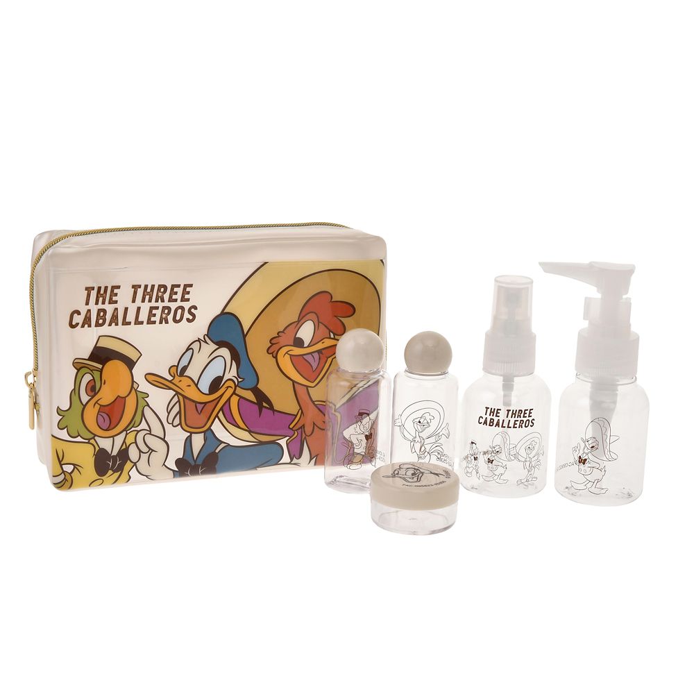 ドナルド、ホセ・キャリオカ、パンチート ボトル・ケース セット ポーチ入り TRAVEL WITH AMIGOS