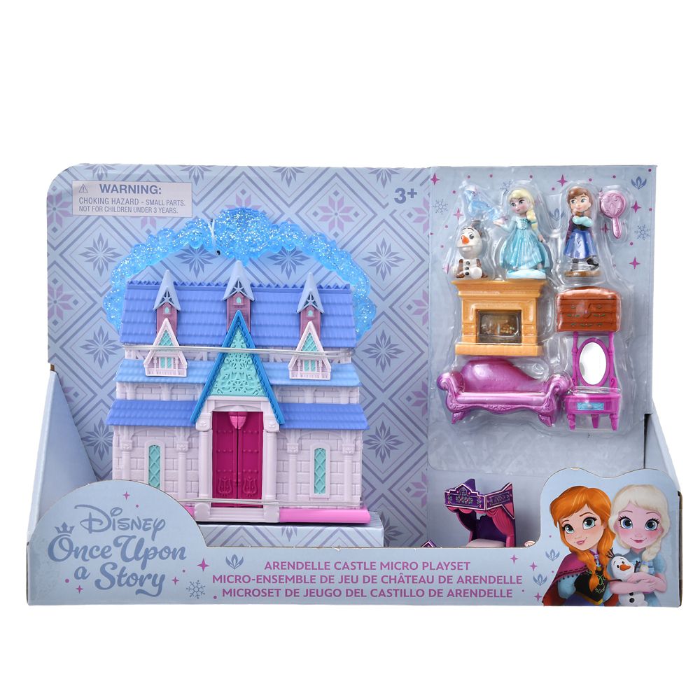 【再入荷】アナ、エルサ、オラフ フィギュア プレイセット Disney Once Upon a Story