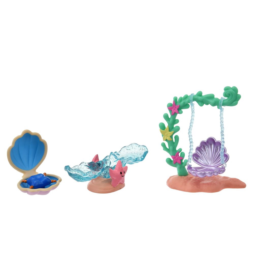 【再入荷】アリエル、フランダー、セバスチャン フィギュア プレイセット Disney Once Upon a Story