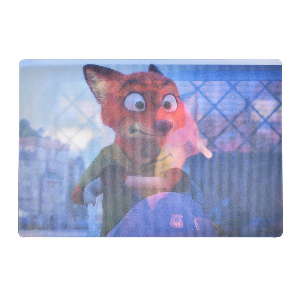 ニック・ワイルド ポストカード ズートピア Lenticular