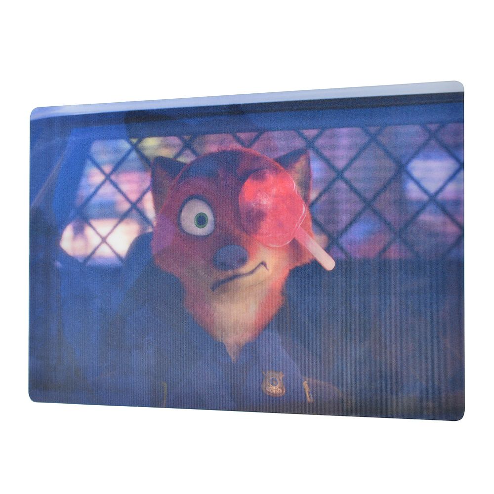 ニック・ワイルド ポストカード ズートピア Lenticular