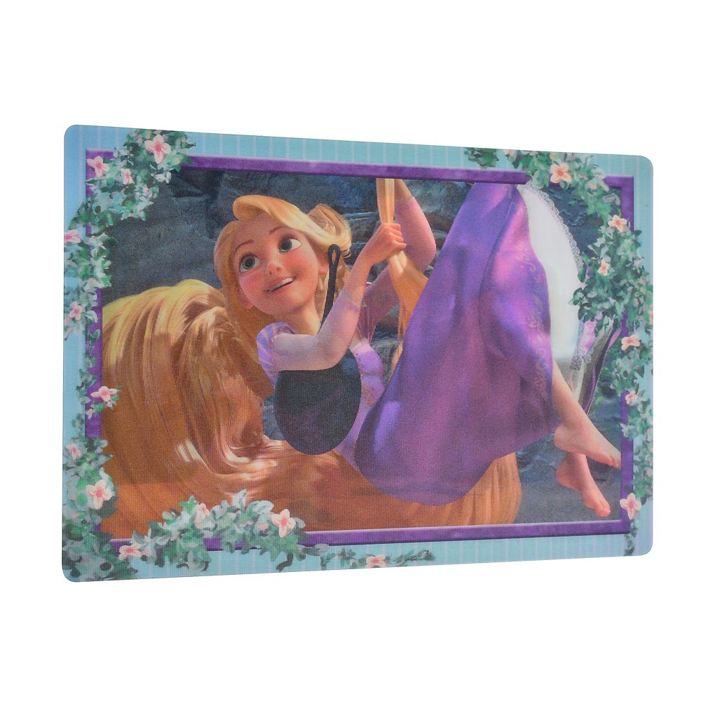 ラプンツェル＆パスカル ポストカード 窓 Lenticular