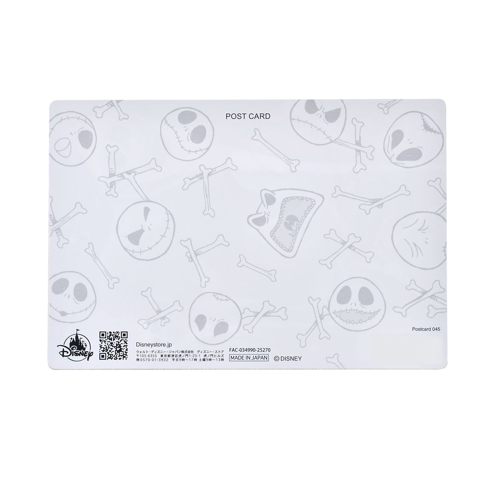 ティム・バートン ナイトメアー・ビフォア・クリスマス ポストカード サンディ・クローズ Lenticular