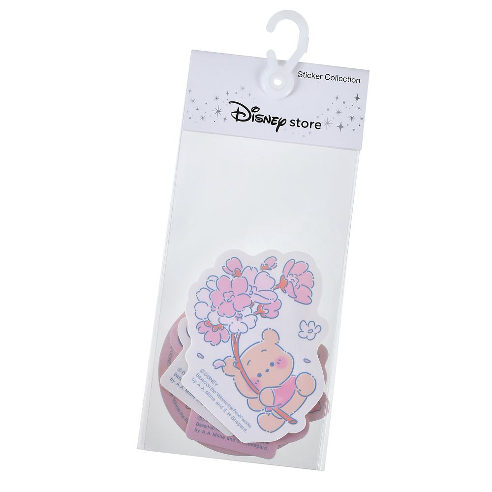 プーさん＆ピグレット シール・ステッカー ダイカット Sticker Collection DISNEY SAKURA COLLECTION 2026