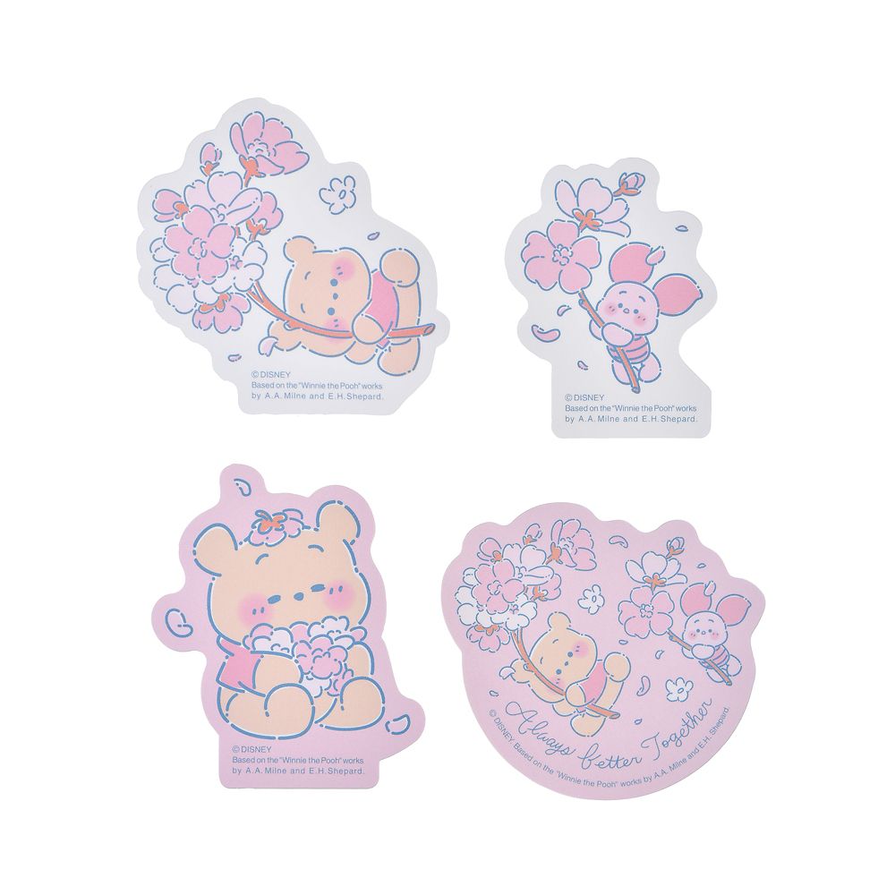 プーさん＆ピグレット シール・ステッカー ダイカット Sticker Collection DISNEY SAKURA COLLECTION 2026