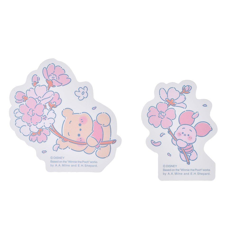 プーさん＆ピグレット シール・ステッカー ダイカット Sticker Collection DISNEY SAKURA COLLECTION 2026