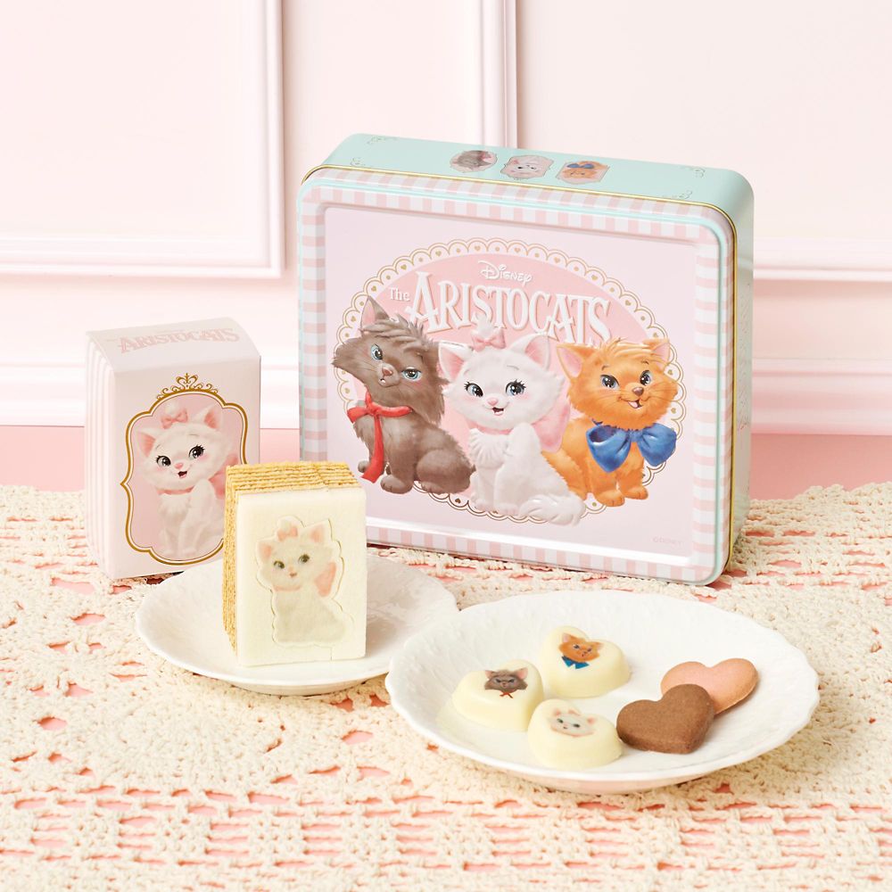 【カタヌキヤ】マリー おしゃれキャット バウムクーヘン かたぬきバウム DISNEY ARISTOCATS VALENTINE