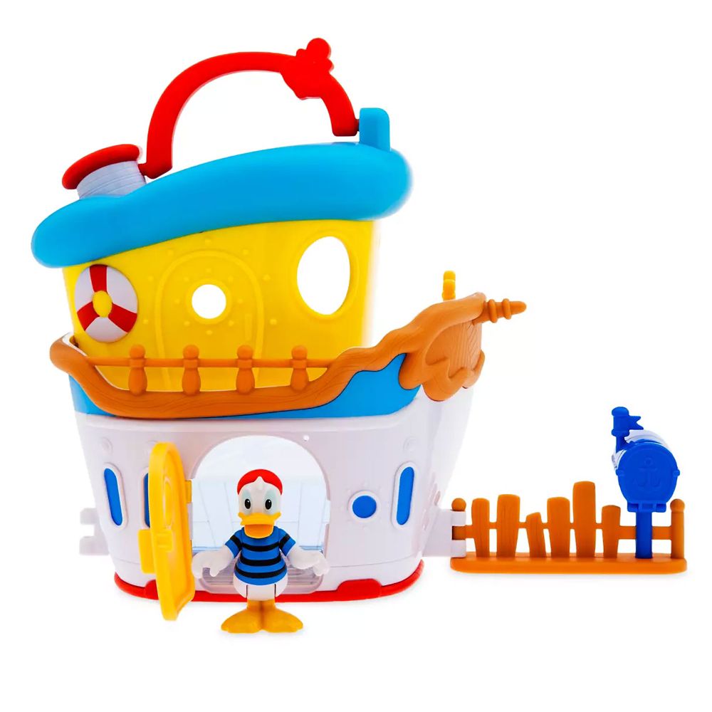 ドナルド おもちゃ ハウス ハンドル付きのおうち プレイセット
