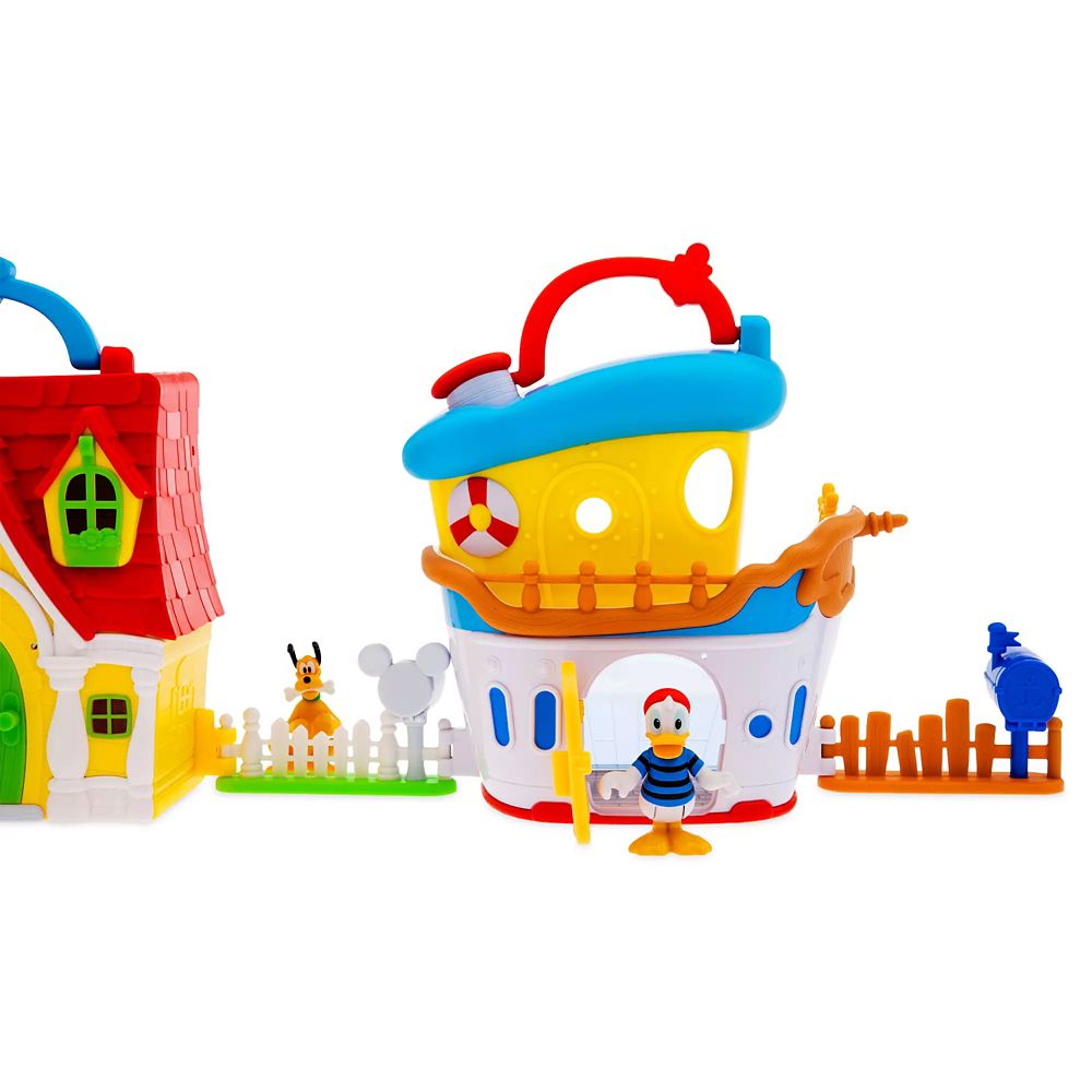 ドナルド おもちゃ ハウス ハンドル付きのおうち プレイセット