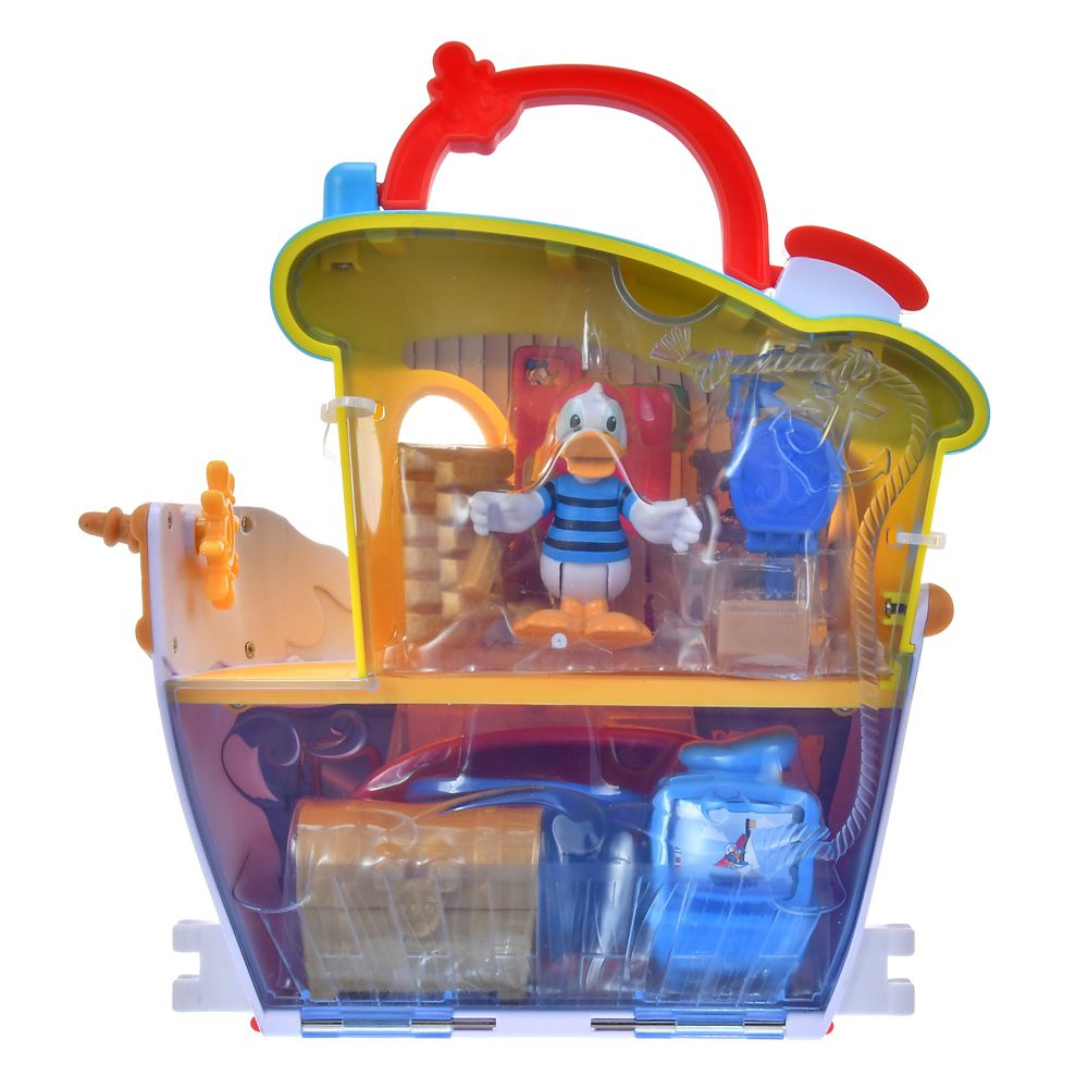 ドナルド おもちゃ ハウス ハンドル付きのおうち プレイセット