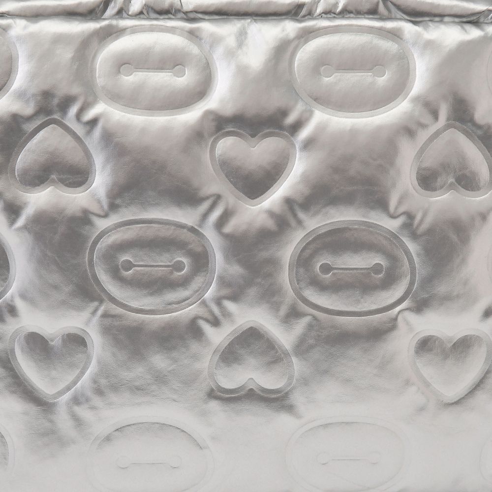 ベイマックス ポーチ ソフトメタリック 型押し