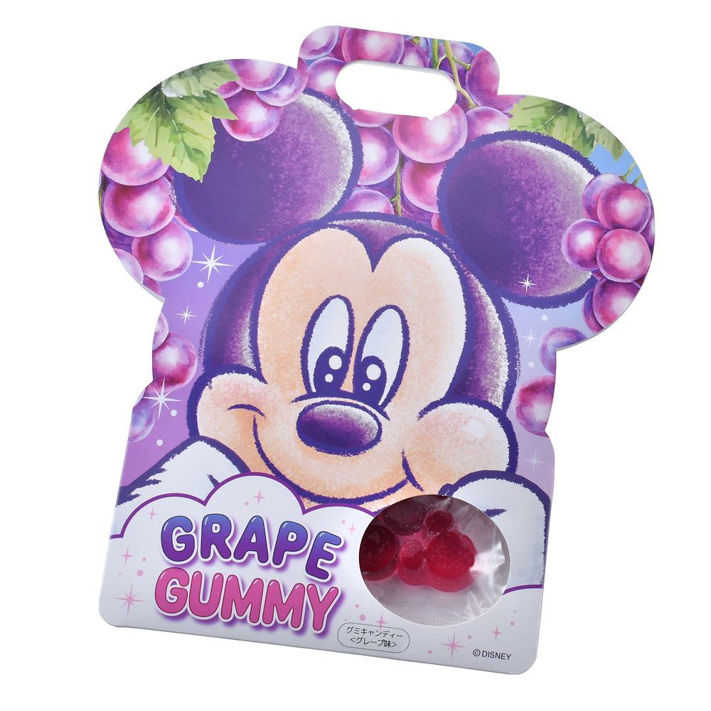 【再入荷】ミッキー グミ GRAPE GUMMY