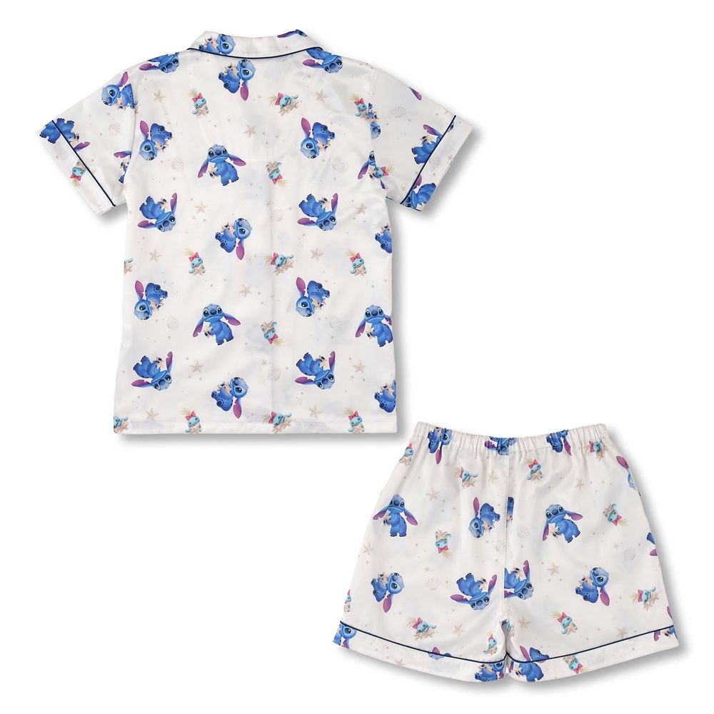 スティッチ＆スクランプ 半袖パジャマ Disney Stitch Day Collection