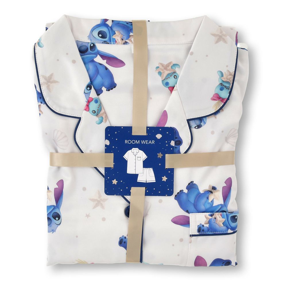 スティッチ＆スクランプ 半袖パジャマ Disney Stitch Day Collection