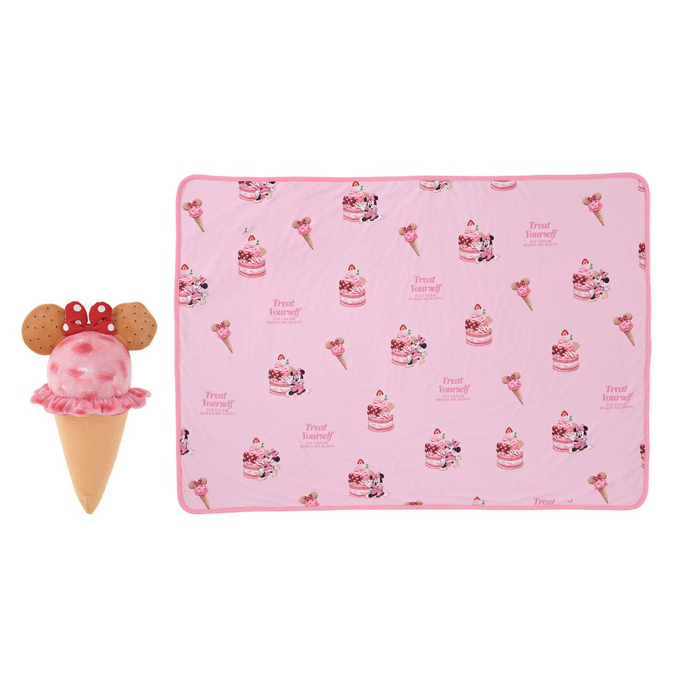 ミニー ブランケット 接触冷感 ケース入り サマースイーツ Disney Cool Goods