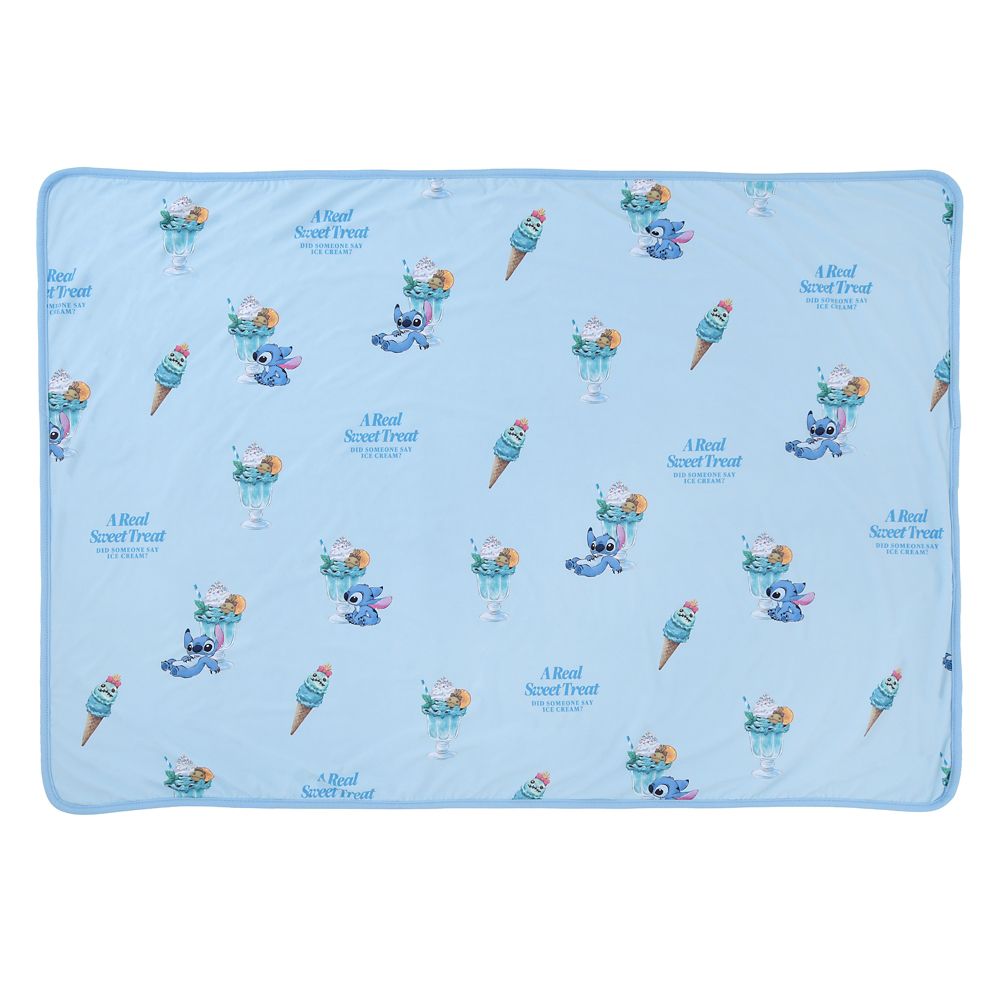 スティッチ ブランケット 接触冷感 ケース入り サマースイーツ Disney Cool Goods