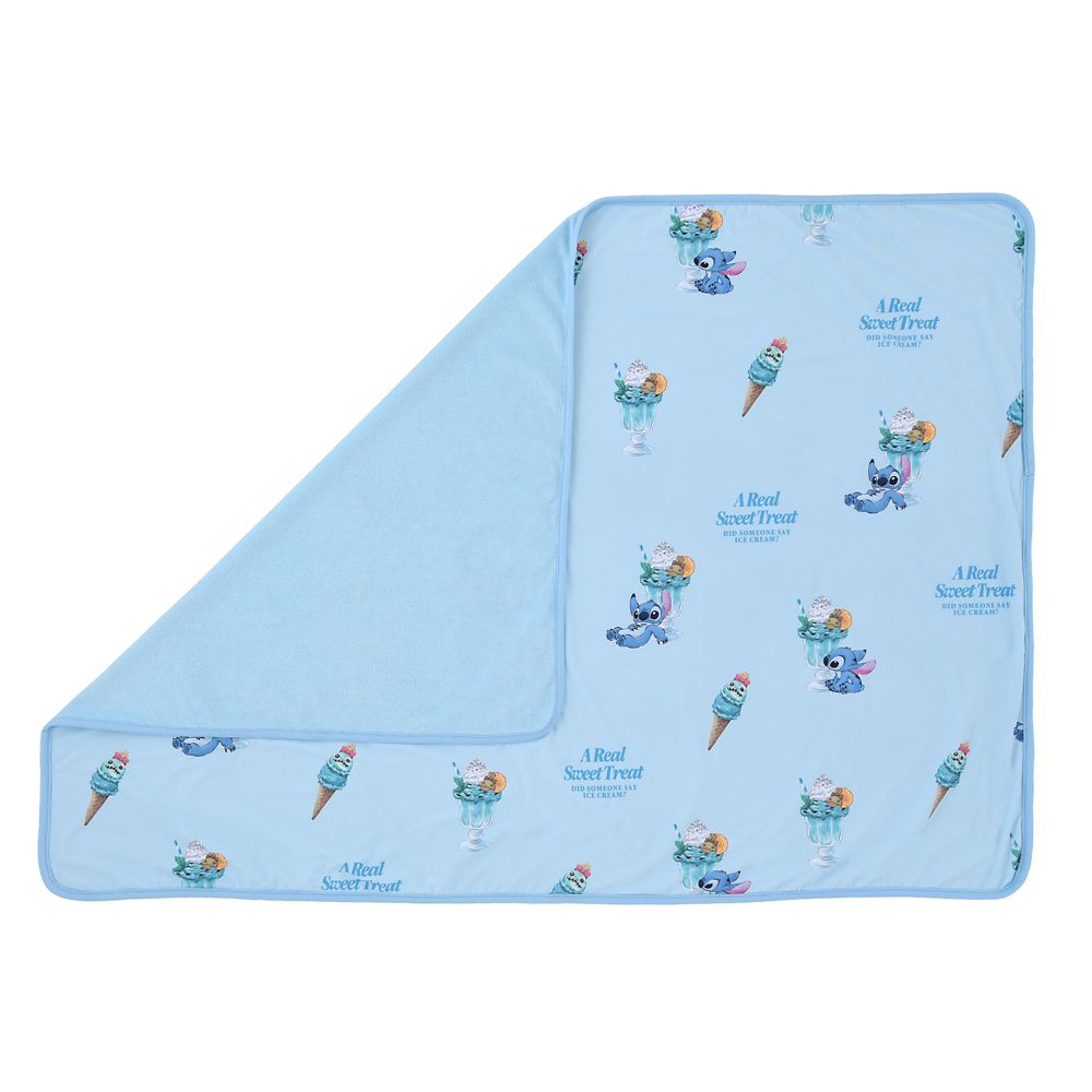 スティッチ ブランケット 接触冷感 ケース入り サマースイーツ Disney Cool Goods