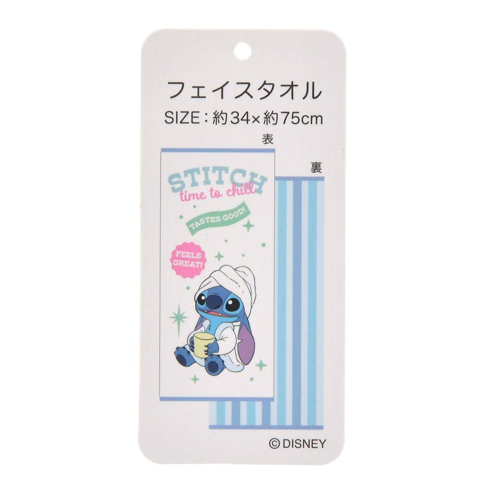 スティッチ フェイスタオル BATH ＆ LAUNDRY