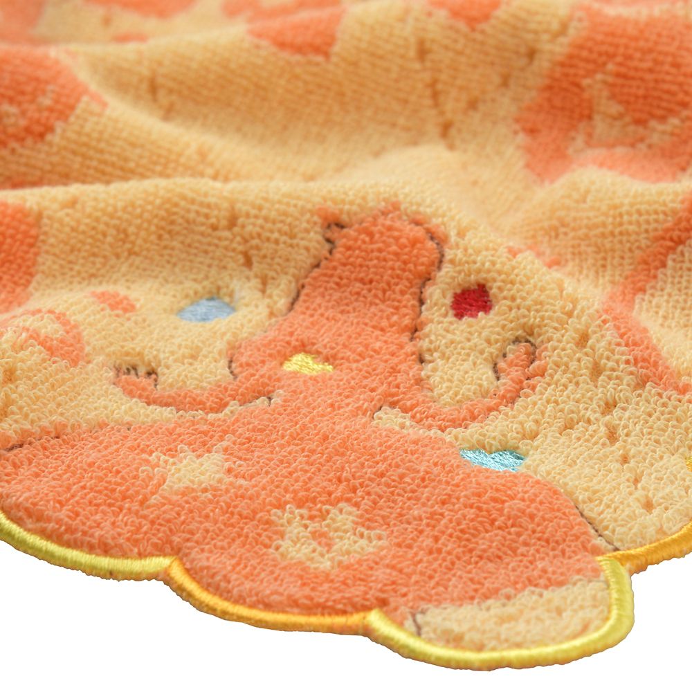 ふしぎの国のアリス ミニタオル スカラップ シルエット 刺しゅう