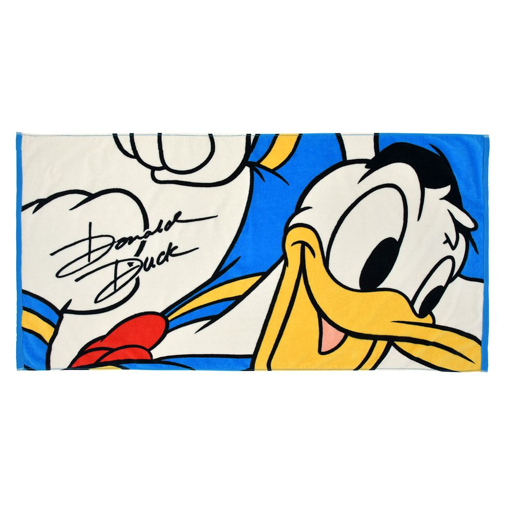 ドナルド バスタオル サイン